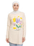 Latte Printed Long - Sleeve Design 24 - Khotwh